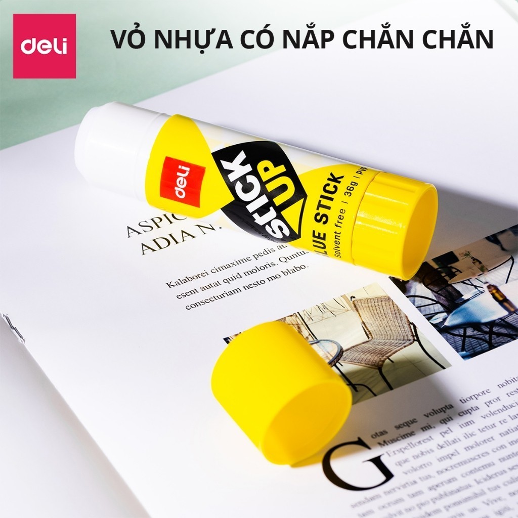 Hồ Khô Deli Cho Học Sinh – 8/9/15/20/36g, Khô Nhanh, Siêu Dính, Làm Thủ Công & Văn Phòng