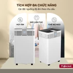 Máy hút ẩm công suất lớn 100m2 Fujihome DH60W-HEPA, công nghệ máy nén lọc không khí HEPA ION, cho gia đình, công nghiệp — ảnh 8