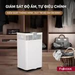 Máy hút ẩm công suất lớn 100m2 Fujihome DH60W-HEPA, công nghệ máy nén lọc không khí HEPA ION, cho gia đình, công nghiệp — ảnh 6