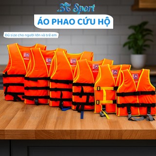 Áo phao bơi cứu hộ cứu sinh đủ size số 1-6 cho trẻ em người lớn –  An toàn cao cấp