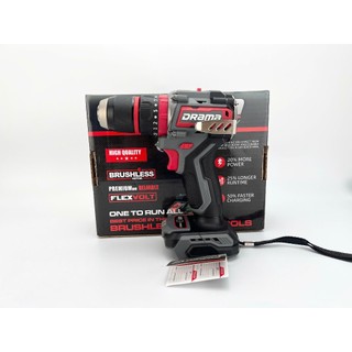 Thân Máy Khoan Pin DRAMA D-21B, Không chổi than 65Nm, 3 Chức năng 13mm, 23 Cấp trượt 2 Tốc độ