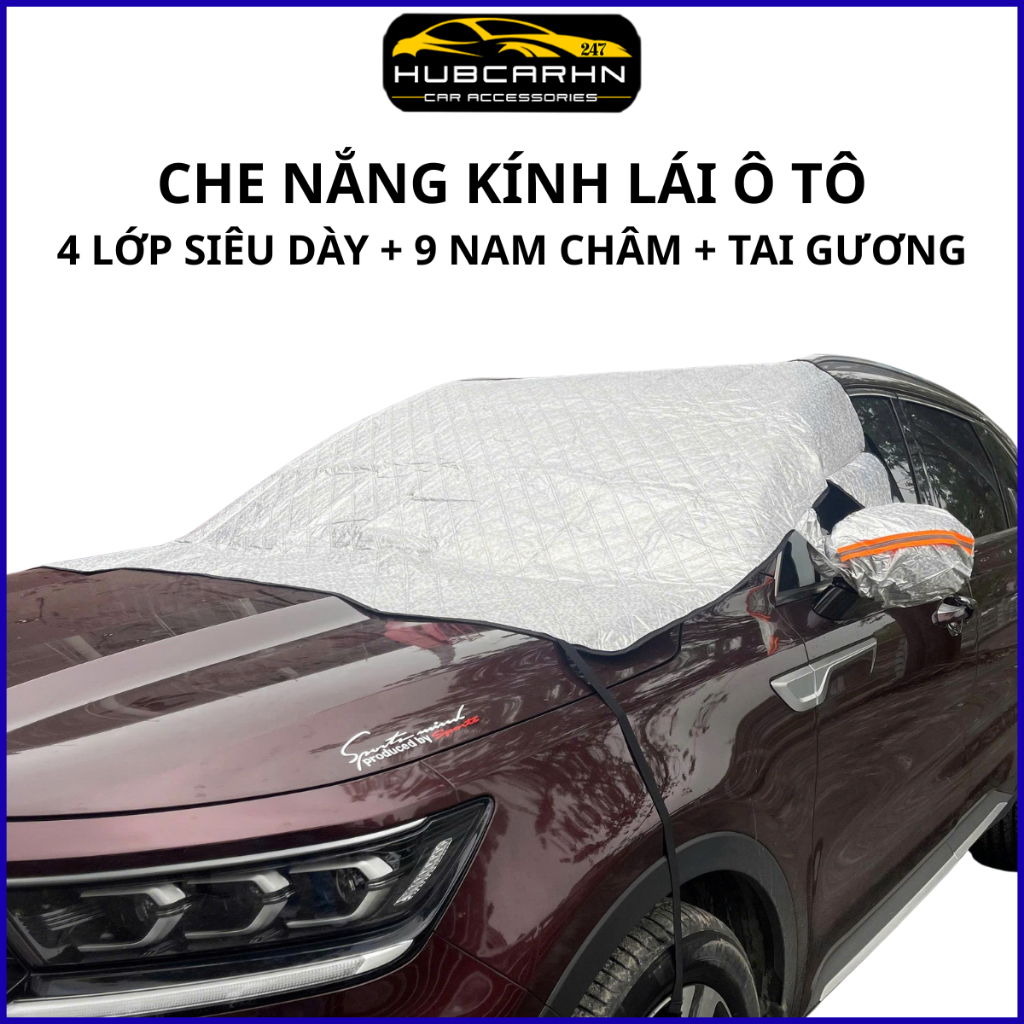 [Loại Mới] Tấm Che Nắng Kính Lái Ô Tô 4 Lớp Tráng Bạc Cao Cấp Tấm Che ...