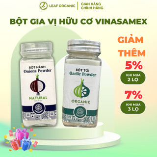 Gia vị hữu cơ Vinasamex bột hồi, bột hành, bột tỏi, hoa hồi, bột sả, bột quế, bột gừng...