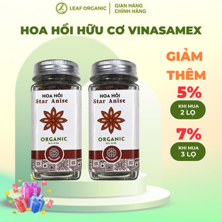 Hoa hồi hữu cơ Vinasamex 20g gia tăng hương vị, có 4 chứng nhận hữu cơ