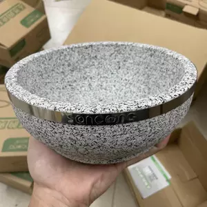 Bát đá giữ nhiệt.20cm bát đá phở bát đá