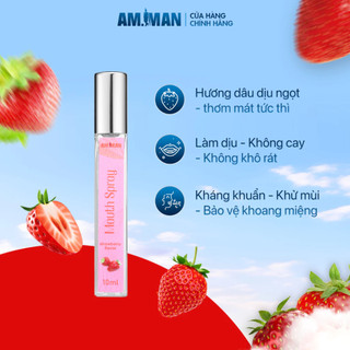 Xịt Thơm Miệng Flavor AM-MAN 10ml Khử Mùi, Sạch Khuẩn, Nhỏ Gọn, Tiện Lợi Mang Theo Mọi Lúc, Mọi Nơi