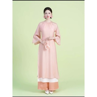 Áo Dài Cách Tân Nắng Tơ Mềm Mại – Áo Dài Nữ Cao Cấp 4 Tà, Dịu Dáng, Thanh Lịch | Áo dài Phương Linh