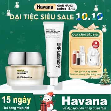 Kem Dưỡng Keo Ong CNP Laboratory Propolis Propolis Active Shot Cream Làm Dịu Da, Ngừa Lão Hóa