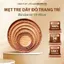 Mẹt tre dây đỏ trang trí, phụ kiện mẹt tre đựng đồ ăn decor truyền thống, đủ size từ 15-48cm