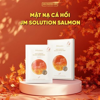 Mặt Nạ Cá Hồi JM Solution Salmon Hàn Quốc – Dưỡng Ẩm, Căng Bóng, Phục Hồi (5 miếng)- MP1086