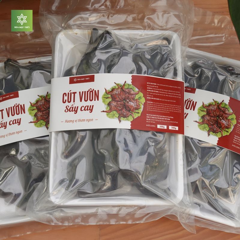 Chim cút vườn sấy cay – Hộp 6 Con – Thịt Cút Thả Vườn Hoa Mặt Trời Farm - Dai ngon, đậm đà hương vị