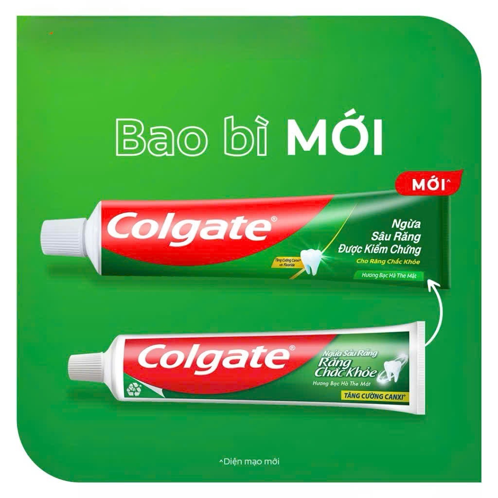 Kem đánh răng Colgate ngừa sâu răng răng chắc khỏe 225g/tuýp