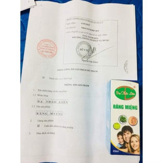 [Mẫu mới] Tinh dầu răng miệng DTL chai to 20ml