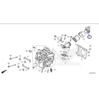 đế nhôm bắt họng xăng vario 160