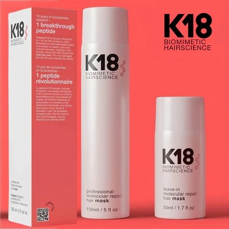 Kem dưỡng phục hồi tóc K18 Biomimetic Hairscience Leave-In Molecular Repair Hair Mask 50ml