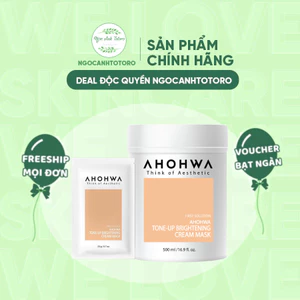Mặt Nạ Ủ Làm Sáng Da Ahohwa ToneUp Brightening Cream Mask