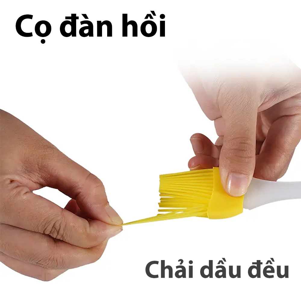 Chất Liệu Nhựa Silicone Màu Ngẫu Nhiên Kích Thước Dụng Cụ Nhà Bếp Nướng BBQ Chống Dính G