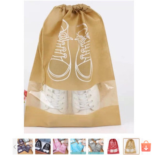 Combo 5 túi đựng giày dây rút full size chống bụi tiện lợi cao cấp #A55