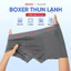 Quần lót nam ZAPATA Boxer Bamboo cao cấp, form ôm tôn dáng, lưng logo nổi bật
