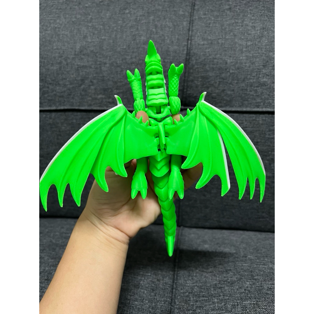 [ Siêu Rẻ ] Mô Hình Bí Kíp Luyện Rồng- Razorwhip Dragon - In 3D Có Khớp ...
