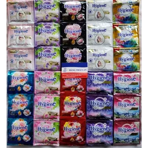 Combo 12 Gói Xả Dây Hygiene Đủ Màu – Nước Xả Thơm Lâu, Hàng Bao Thơm, Hương Bền Lâu, Tiết Kiệm