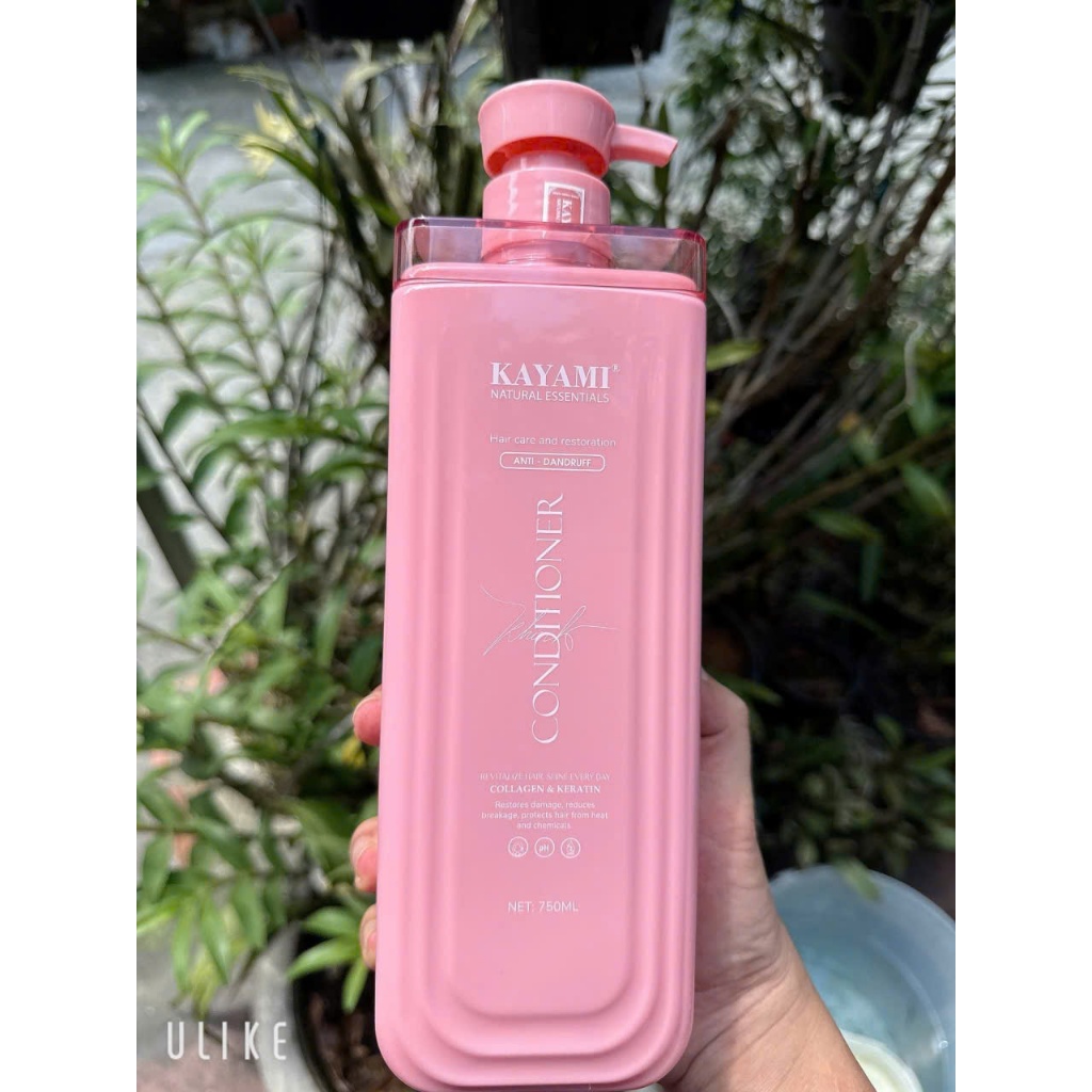 BỘ DẦU GỘI XẢ KAYAMI NATURAL ESSENTIALS COLLAGEN & KERATIN PHỤC HỒI SUÔN MƯỢT,CẢI THIỆN CHẺ NGON VÀ GÃY