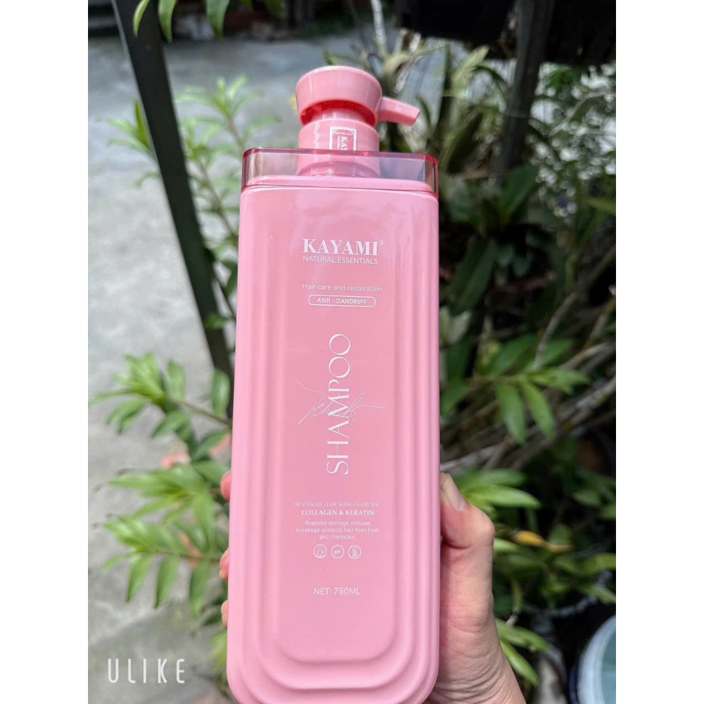 BỘ DẦU GỘI XẢ KAYAMI NATURAL ESSENTIALS COLLAGEN & KERATIN PHỤC HỒI SUÔN MƯỢT,CẢI THIỆN CHẺ NGON VÀ GÃY