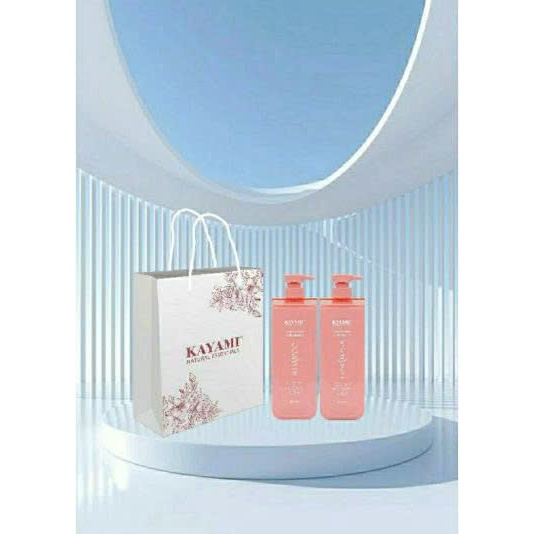 BỘ DẦU GỘI XẢ KAYAMI NATURAL ESSENTIALS COLLAGEN & KERATIN PHỤC HỒI SUÔN MƯỢT,CẢI THIỆN CHẺ NGON VÀ GÃY