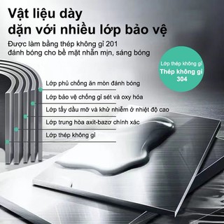 Giá để đồ treo tường INOX Kệ gấp gọn đa năng Tấm dày Giá treo Nhà bếp