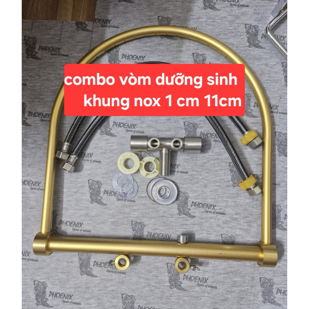 combo vòm dưỡng sinh cho khung ống nhỏ 11cm