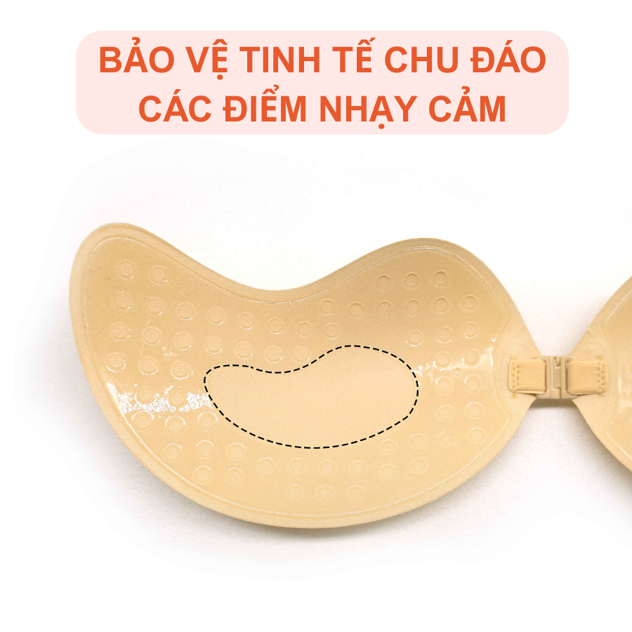 Miếng Dán Cánh Tiên Dạng Keo Mỏng Nhẹ Ôm Gom Ngực Và Tạo Khe Loirechic MD37