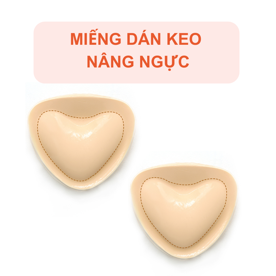 Miến Dán Nâng Ngực Dạng Keo Dán Đệm Chữ V 2.5cm Gom và Đẩy V1 Siêu Đỉnh Loirechic MD38