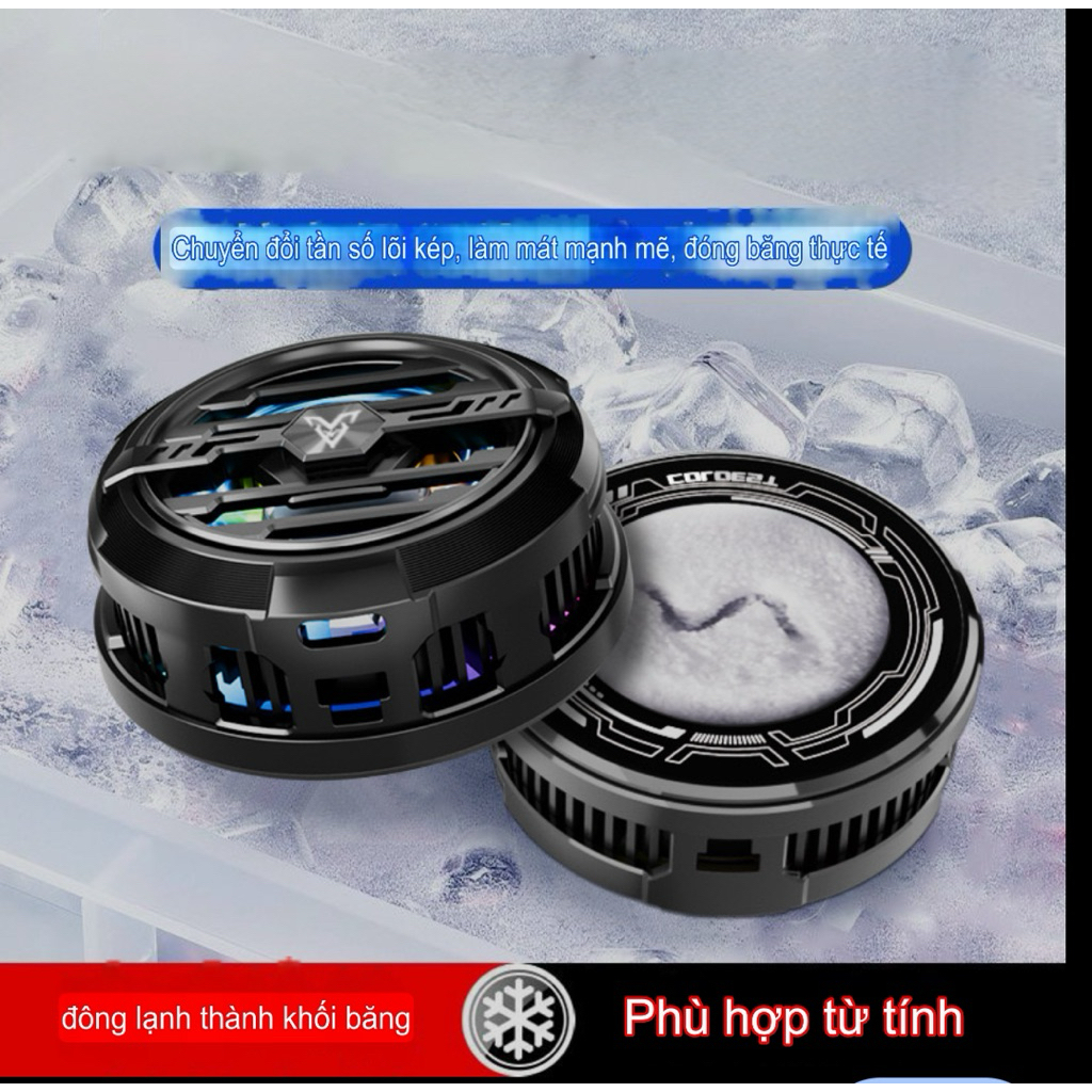 Quạt tản nhiệt sò lạnh F27(15W) - TH shops- hỗ trợ làm mát điện thoại/máy tính bảng