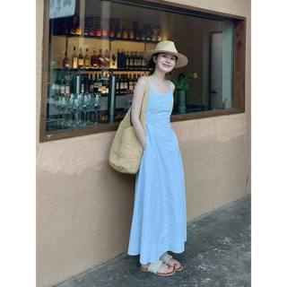 Hery 𝗗𝗿𝗲𝘀𝘀 - |LY LINEN| - Đầm linen cổ vuông