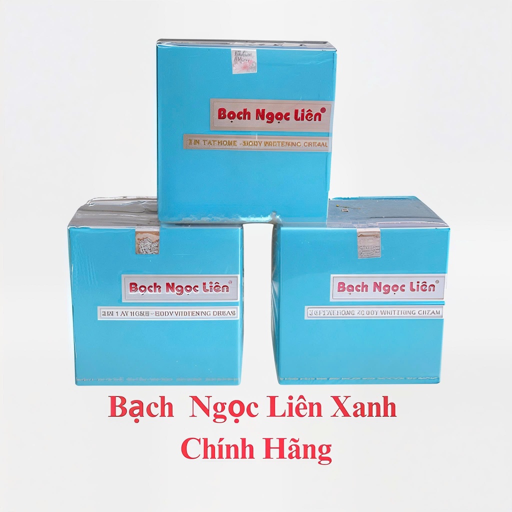 Kem dưỡng trắng da body bạch ngọc liên (xanh rẻ)