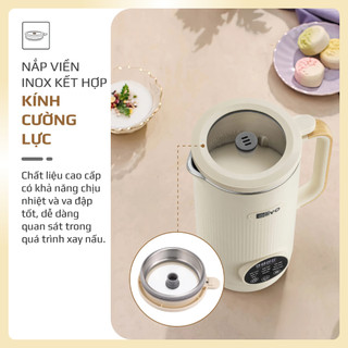 [1.2L] Máy Làm Sữa Hạt Mini OLIVO CB1200 – 10 Chức Năng, Xay Nấu Đa Năng, Chống Trào, Inox Cường Lực