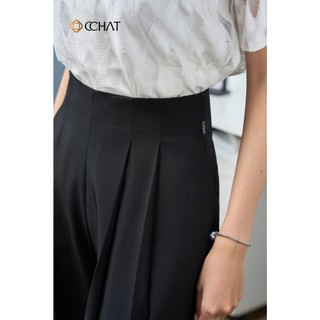 Quần Ống Rộng 𝐂𝐂𝐇𝐀𝐓 Dáng Suông Kiểu Là Ly Chất Liệu Tuytsi Cao Cấp 14QDS2010ST