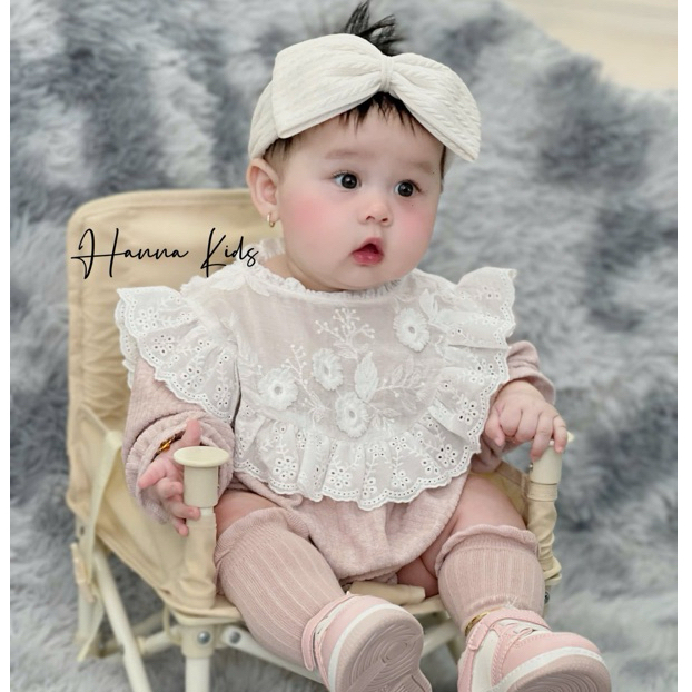 Set Bodysuit Liền Thân Đáng Yêu Dành Tặng Cho Bé Gái Mặc Đi Chơi Đi Học Liena'S Closet