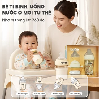 Bình sữa PPSU TOPGIAKIDS 160/270ml có van chống sặc núm ti siêu mềm có ống hút cho bé tập uống nước
195.001
₫
-33%
#ShopThinhHanh
4.9
Đã bán 4k+
Bắc Ninh