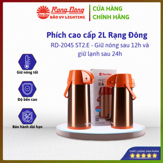 Phích đựng nước nút ấn Rạng Đông RD-2045ST2.E 2 lít – Giữ nhiệt hiệu quả, thao tác tiện lợi