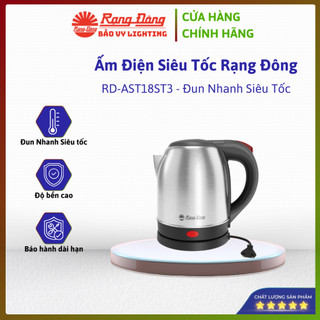 Ấm Điện Siêu Tốc Rạng Đông RD-AST18ST3 1.8L – Đun Nước Nhanh Chóng, An Toàn Tuyệt Đối