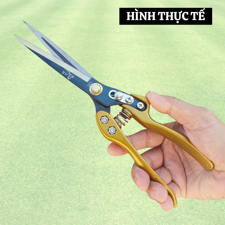 Kéo SK5 chuyên tỉa cành cây cao kéo mũi nhọn dài 30cm-Kèm lò xo sơ cua