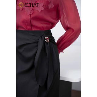 Chân Váy 𝐂𝐂𝐇𝐀𝐓 Dáng Suông Linta Chất Liệu Đũi Mềm Mại Cao Cấp 15CDS2048ST