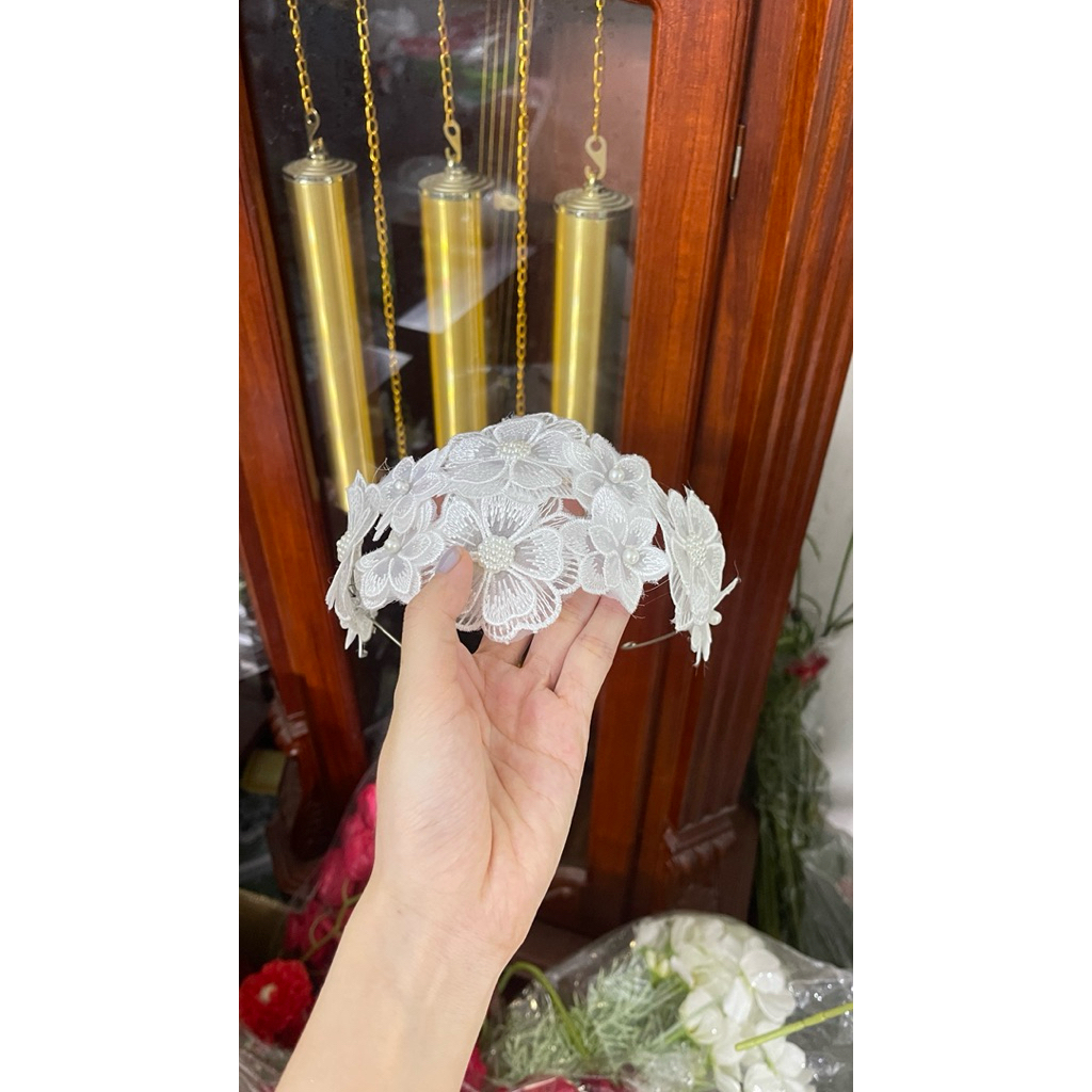 Bờm cải tóc cô dâu xinh-TB937|PHUKIENCUOIYENLINH