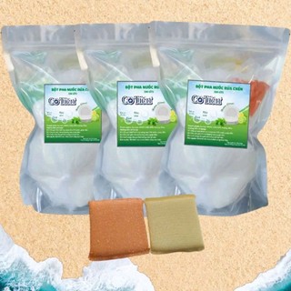 Combo 3 túi rửa chén 10 lít ( 30 lít), tặng 2 miếng rửa chén