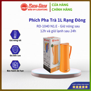 Phích pha trà Rạng Đông RD-1040N1.E 1L – Giữ nhiệt lâu, thiết kế tiện dụng, chính hãng​