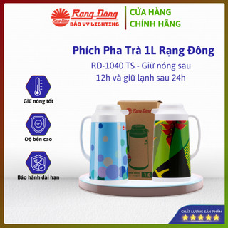 ​Phích pha trà Rạng Đông RD-1040TS 1L – Giữ nhiệt lâu, thiết kế tiện dụng, chính hãng​