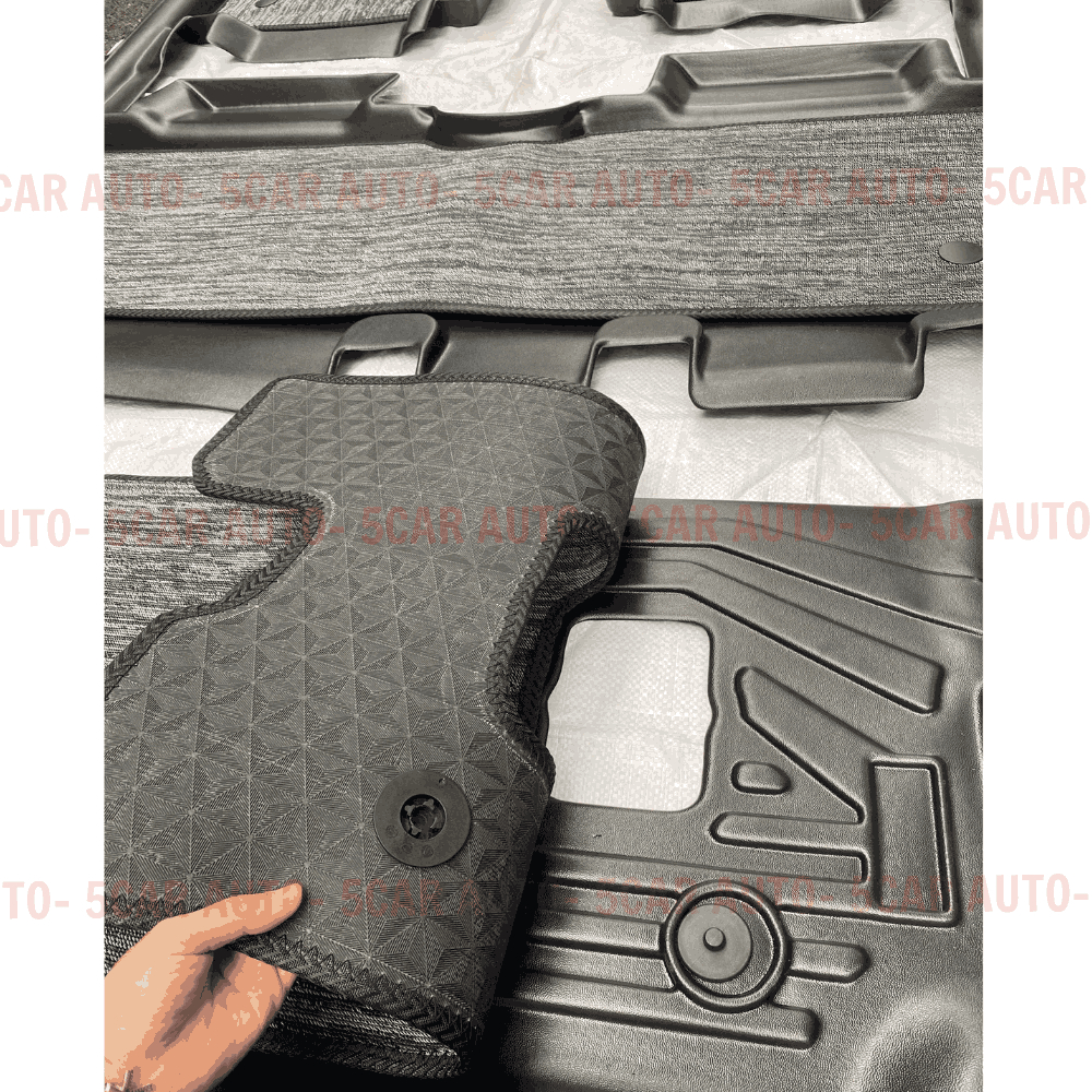 Thảm lót sàn NHỰA đúc TPE 5D xe Lexus GX460 / GX 460 2013- 2023, Mẫu Tràn viền bậc cửa - MẪU BẬC DÀI