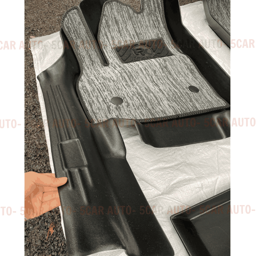 Thảm lót sàn NHỰA đúc TPE 5D xe Lexus GX460 / GX 460 2013- 2023, Mẫu Tràn viền bậc cửa - MẪU BẬC DÀI