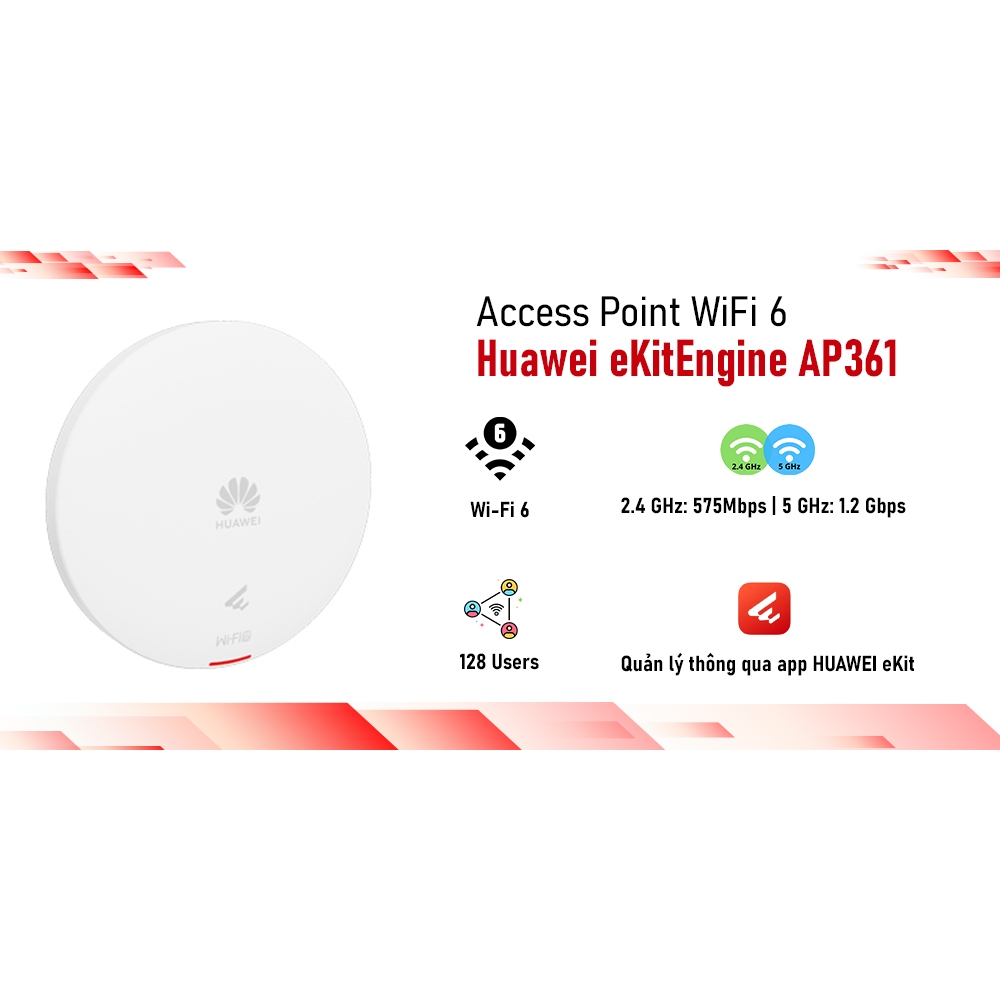 Access Point Wifi 6 Huawei eKitEngine AP361 | Shopee Việt Nam